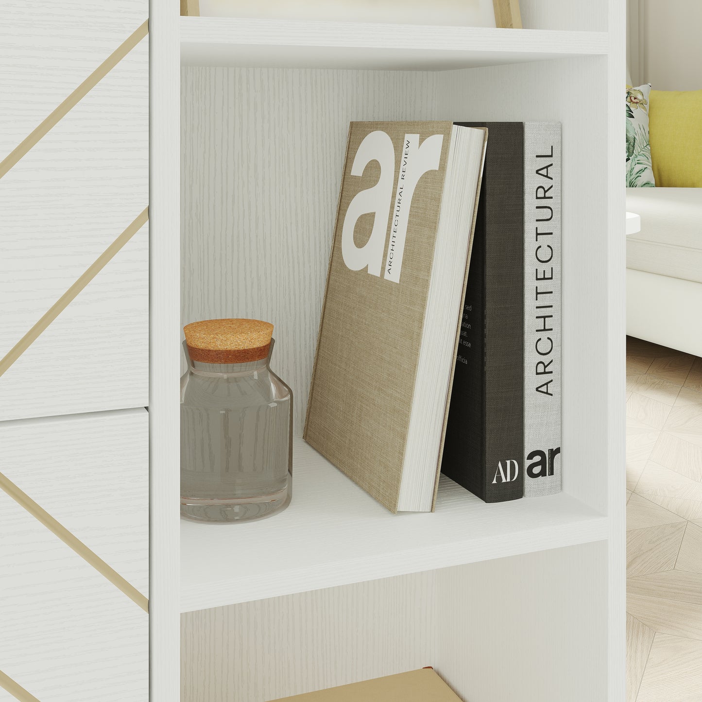 Sleek Shoe Organizer with Hidden Drawers