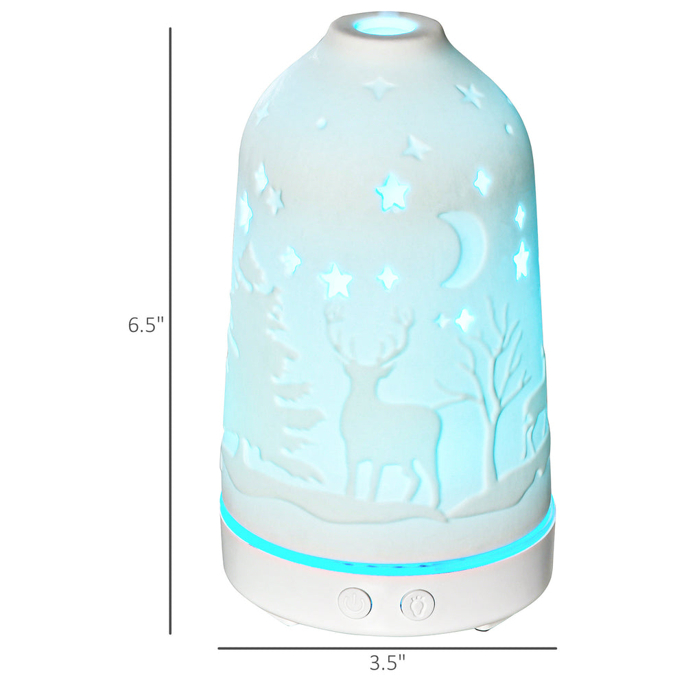 Serenity Aromatherapy Diffuser: Colorful Relaxation for Home and Office