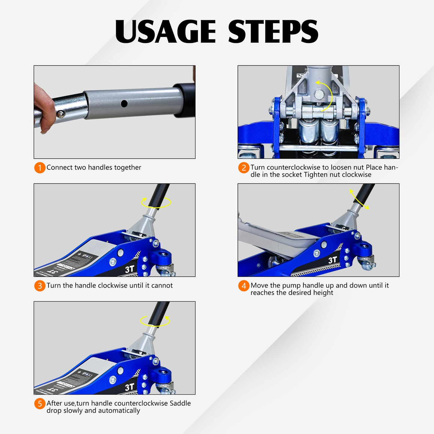 Heavy-Duty Horizontal Jack