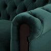 Charming Velvet Chesterfield Loveseat