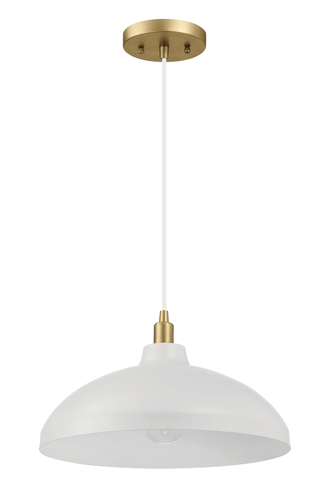 Starlit Brass Pendant Light