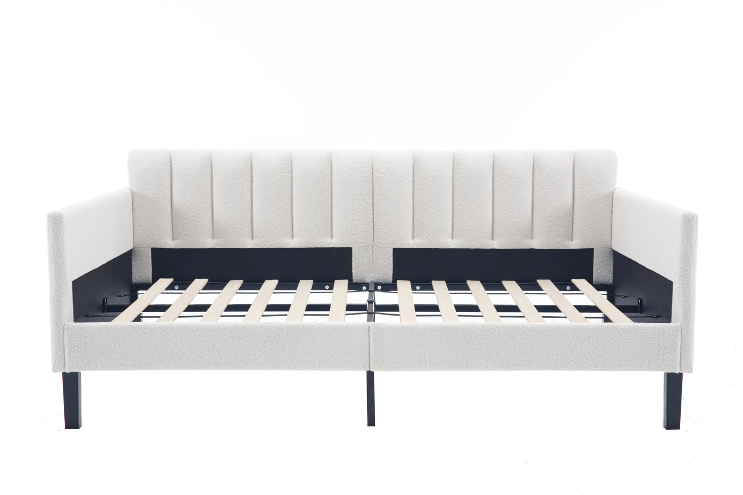 Elena Luxe Boucle Twin Daybed – Cozy Elegance with Tufted Charm