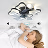 Butterfly Breeze: Stylish Lighted Ceiling Fan with Remote