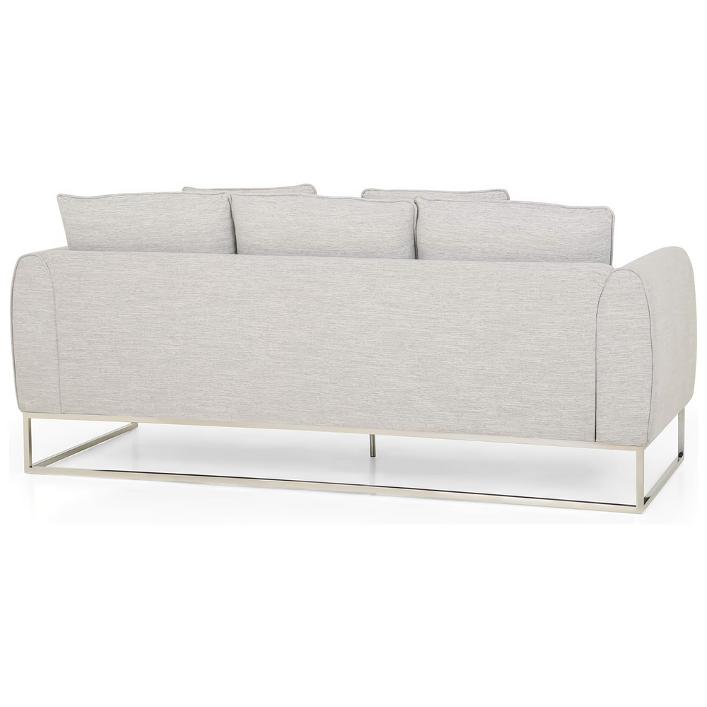 Chic & Cozy Gray 2-Seater Sofa