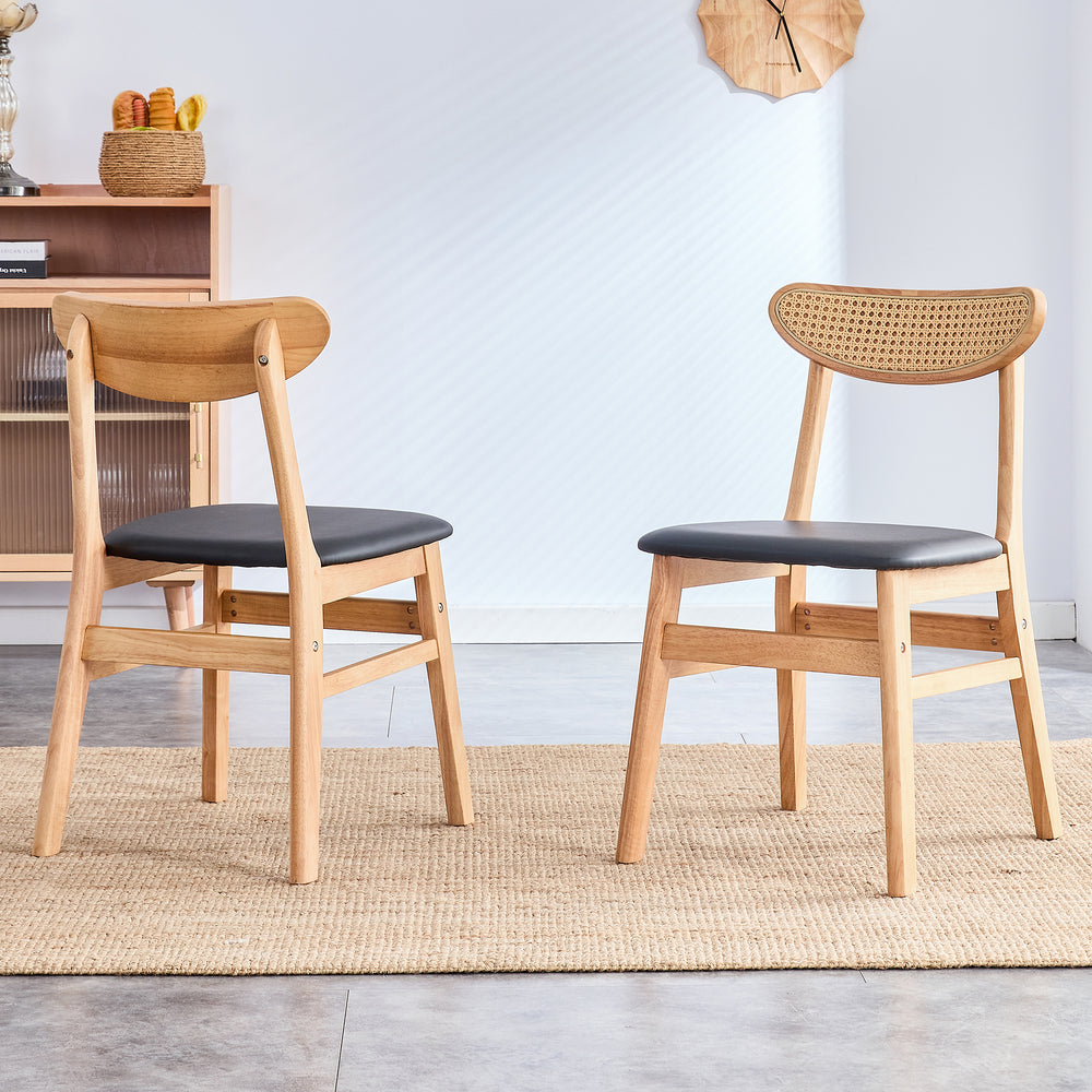 Chic Comfort Wood Dining Chair