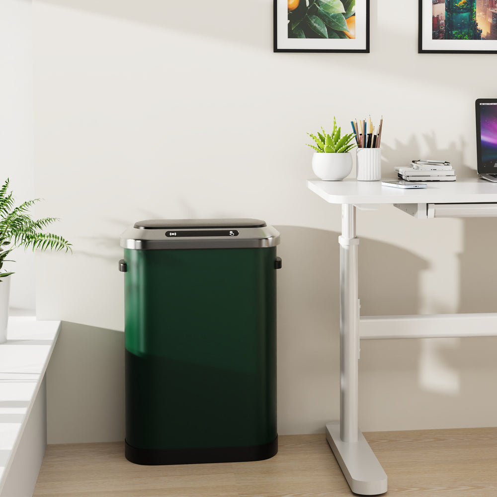 Smart Green Sensor Trash Can