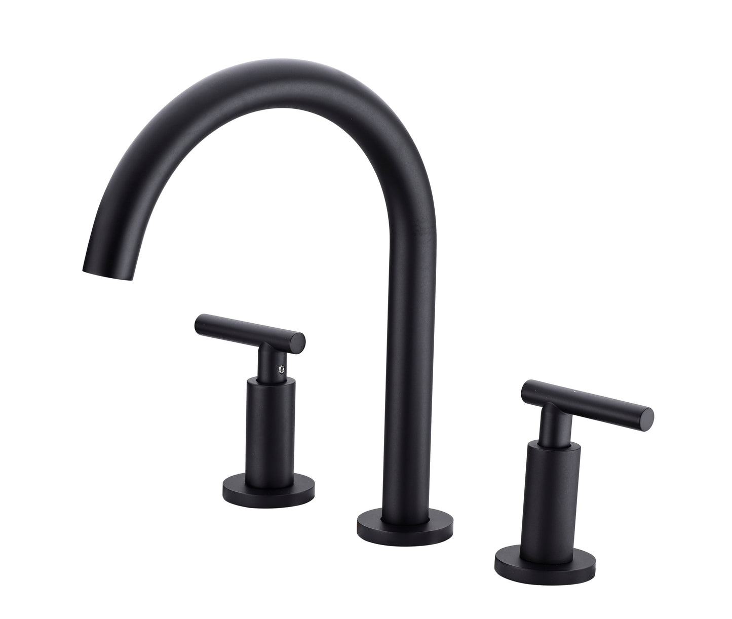 Elegant Arc Widespread Bathroom Faucet