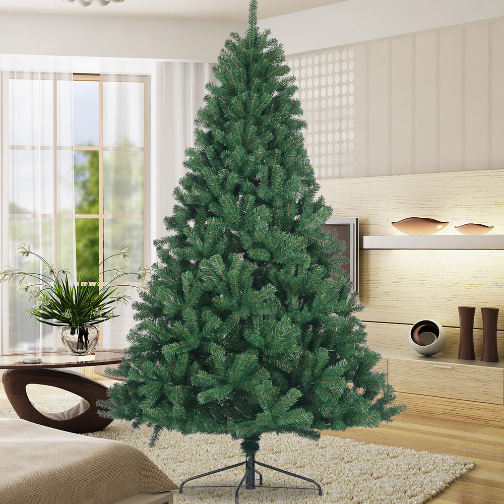 Lush Green Christmas Tree – Easy-Setup Spruce Style