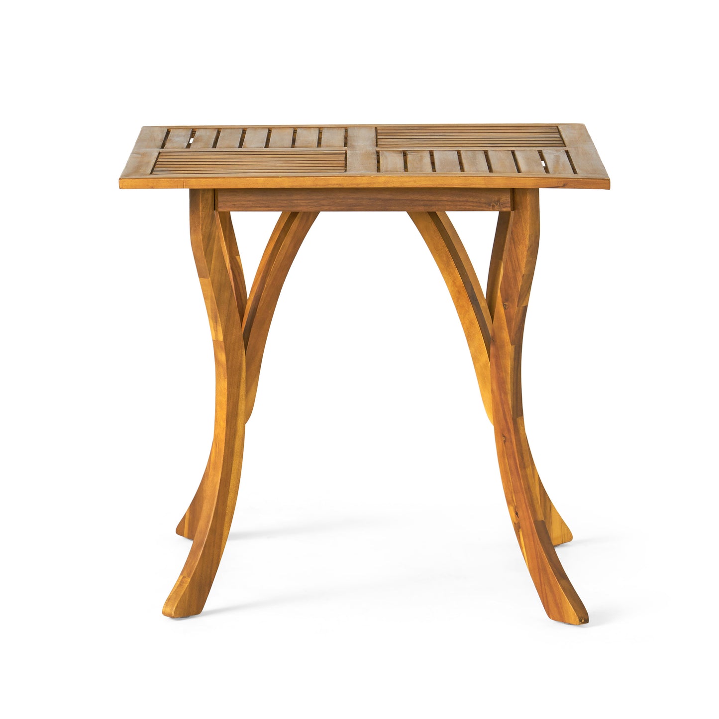 Chic Wood Square Table