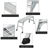 Versatile Folding Aluminum Workbench Ladder