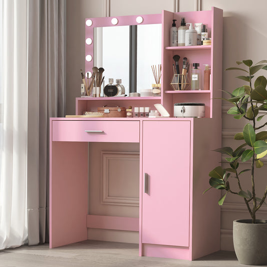 Glamour Glow Vanity Table