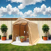 Portable Outdoor Garage Canopy with Roll-Up Doors