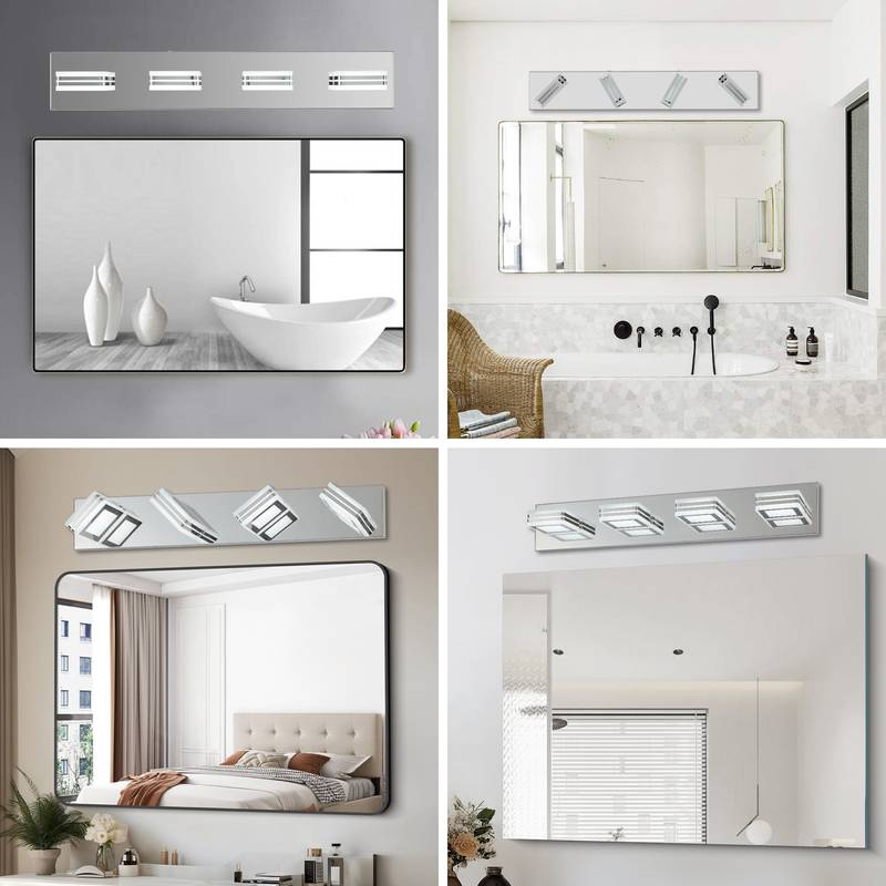 Chic Chrome LED Vanity Light