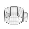 Sturdy Dog Playpen with Gate - Perfect for Indoor & Outdoor Fun!