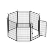 Sturdy Dog Playpen with Gate - Perfect for Indoor & Outdoor Fun!