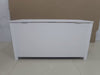 Whimsical White Wooden Toy Box with Safety Lid