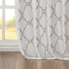 Fretwork Charm Grommet Curtain Panel