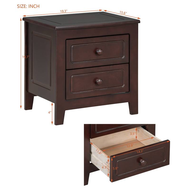 Mid-Century Charm Nightstand