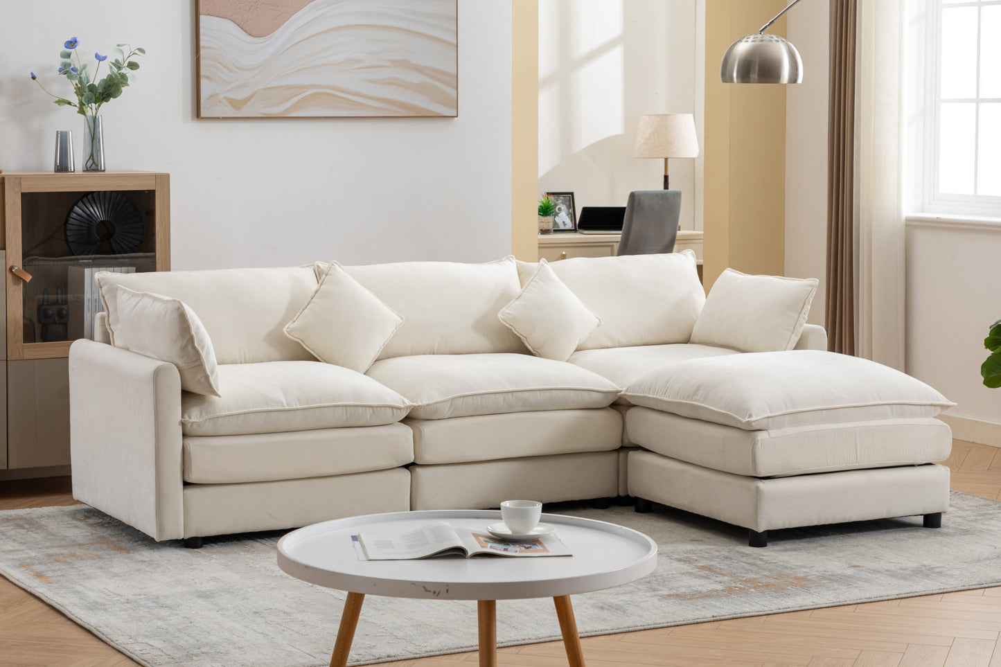 Cozy Corner Modular Sofa Set