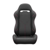 Racing Style Reclinable Bucket Seats with Red Stitching