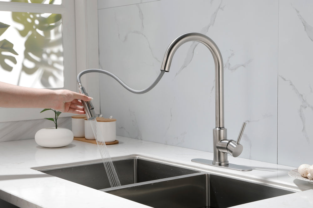 Easy Pull-Down Kitchen Faucet