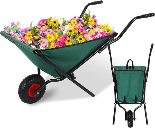 EasyFold Garden Wheelbarrow