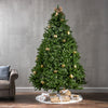 Lush Hinged Christmas Tree with Fluffy Tips