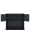 Charming Coffee & Wine Bar Cabinet