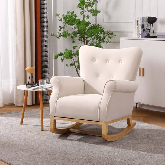 Cozy Rocking Chair for Baby's Room
