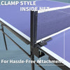 Portable Fun: Mid-Size Table Tennis Set with Net & Paddles