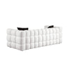 Cozy Cloud White Boucle Sofa