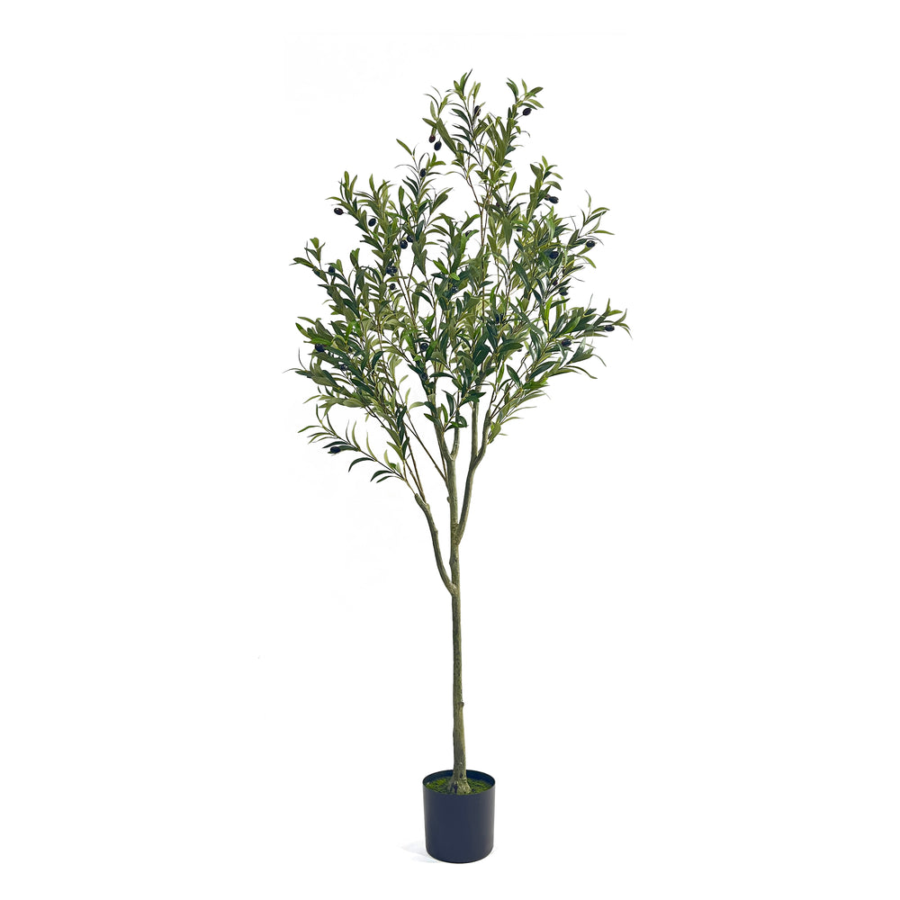 Lifelike Olive Tree Décor