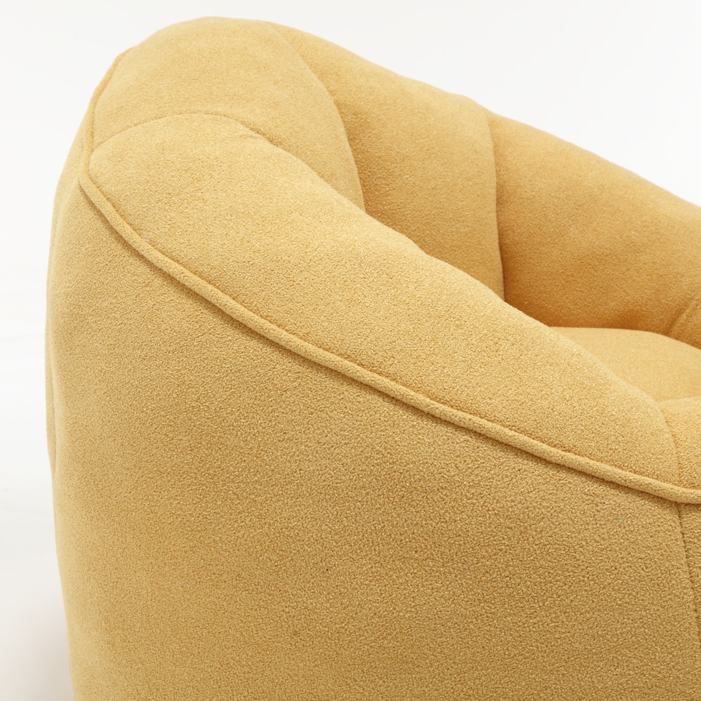 Cozy Foam Bean Bag Chair with Footrest