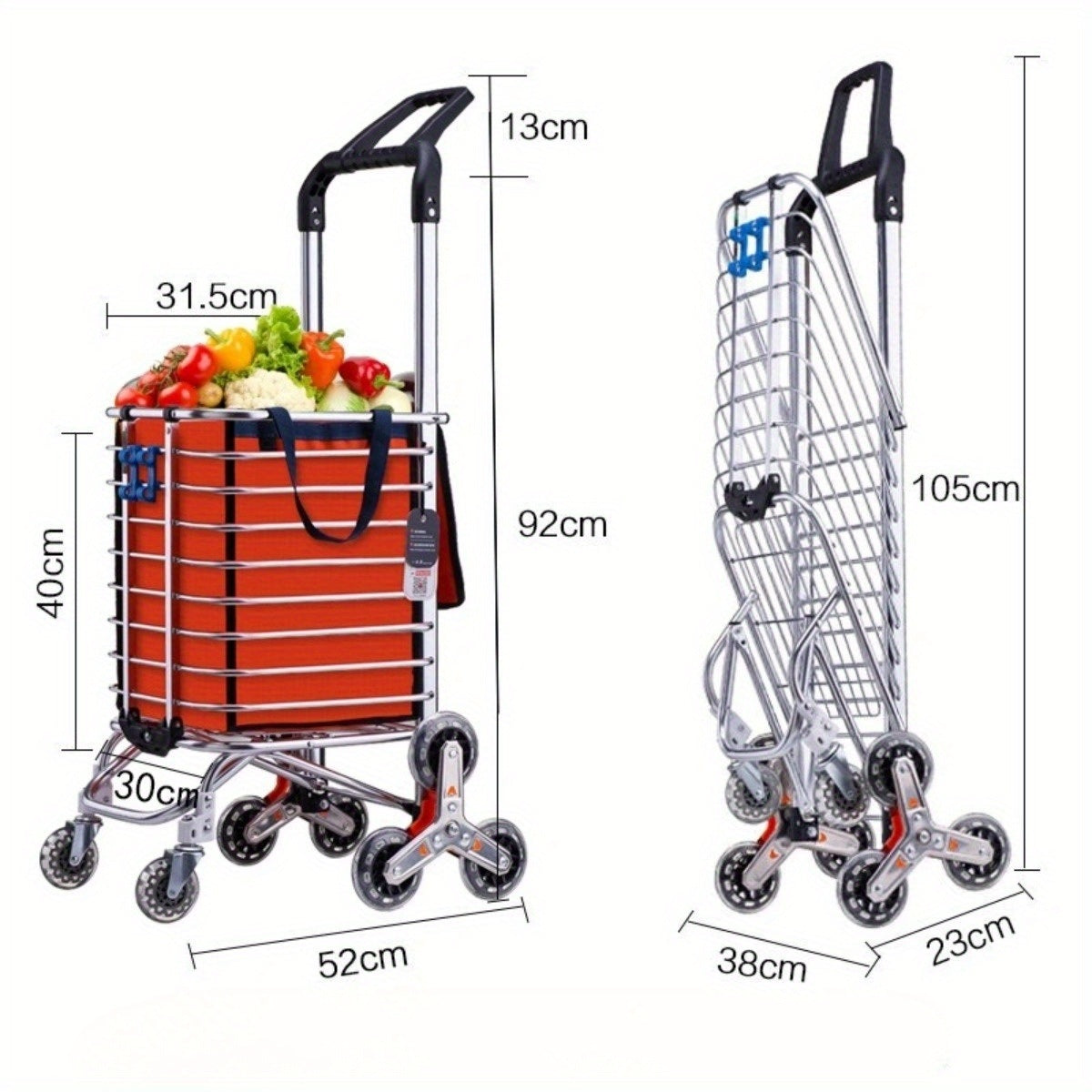 Stair Climber Shopping Cart