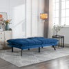 Navy Blue Cozy Convertible Sofa Bed