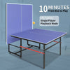 Ping Pong Pro Table Set – Foldable Fun for Indoors & Outdoors!