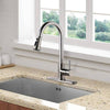 Sleek Pull-Down Kitchen Faucet with Sprayer