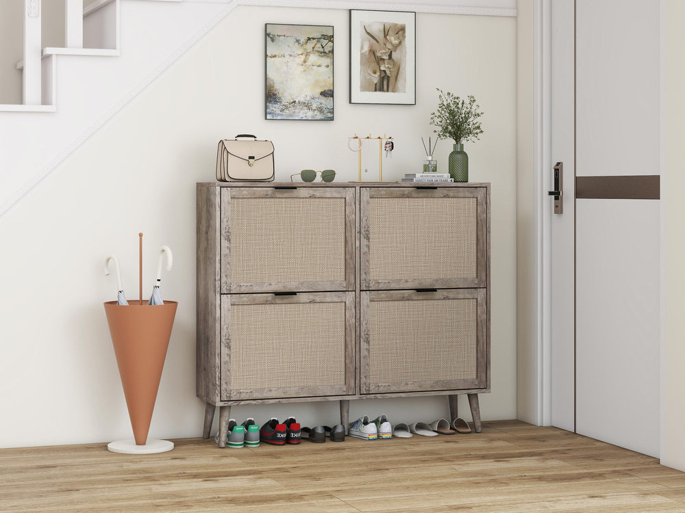 Chic Entryway Shoe Cabinet