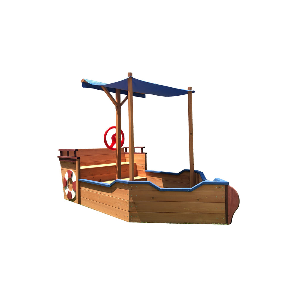 Pirate Ship Play Sandbox