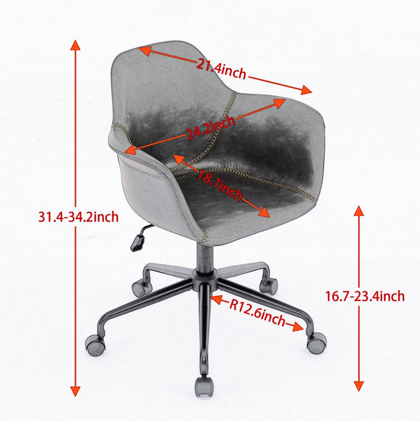 Chic Comfort Swivel Chair