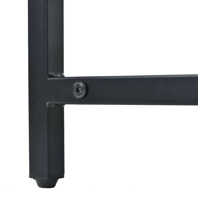 Illuminate Corner Shelf with USB & Glass Holder