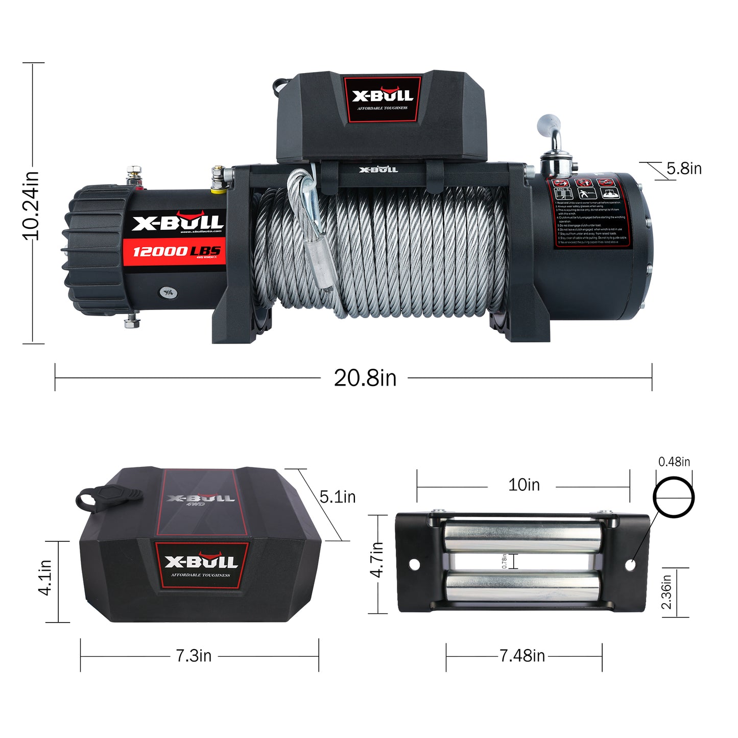 X-BULL Wireless Off-Road Winch