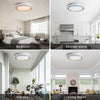 BrightChoice Dimmable LED Ceiling Light - Modern Flush Mount Fixture