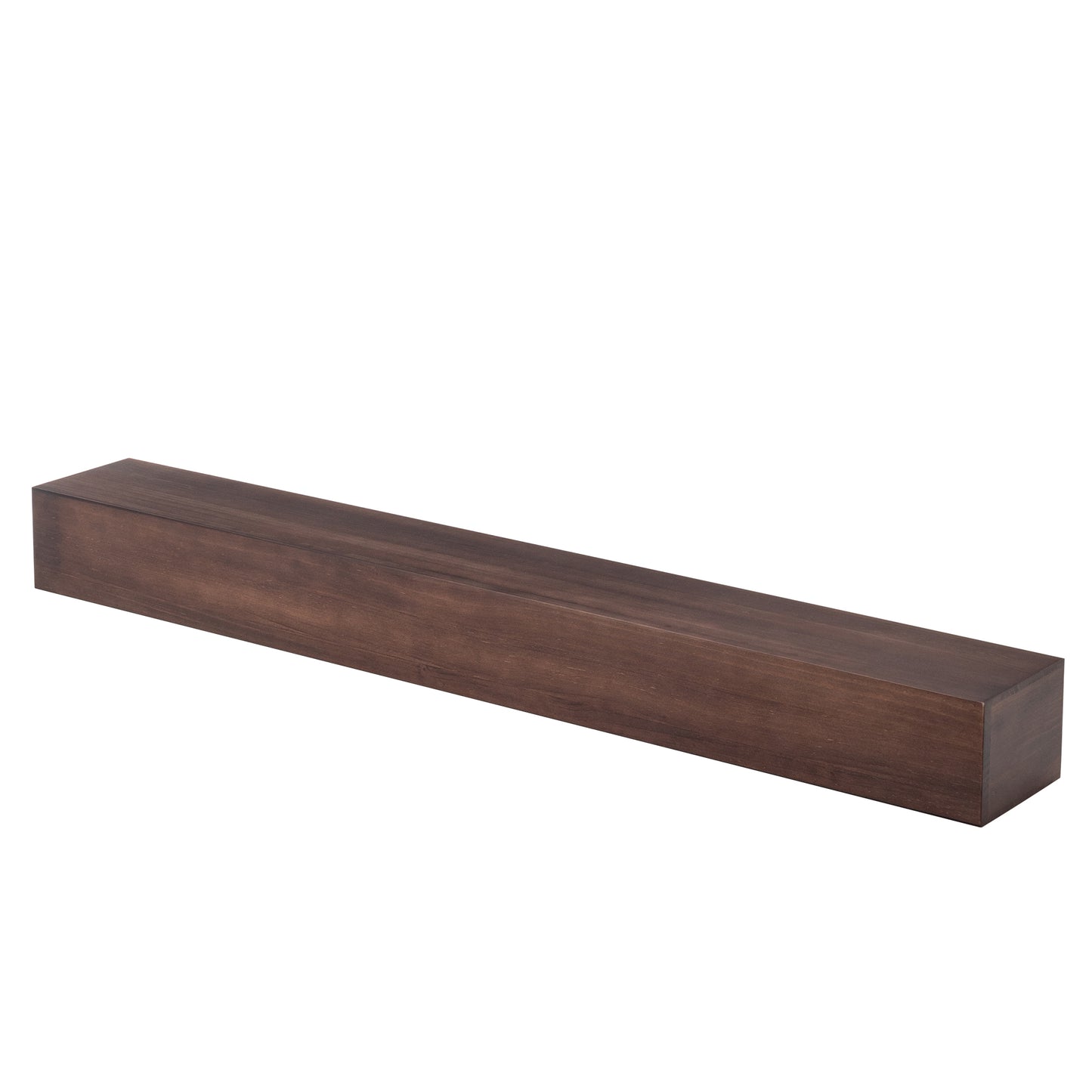 Elegant Pine Floating Fireplace Mantel Shelf