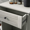 Stylish Kitchen Trash Cabinet with Drawer