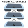 Versatile Fitness Stepper with Risers