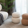Snowman Plush Stool - Playful & Cute Seating for Any Space