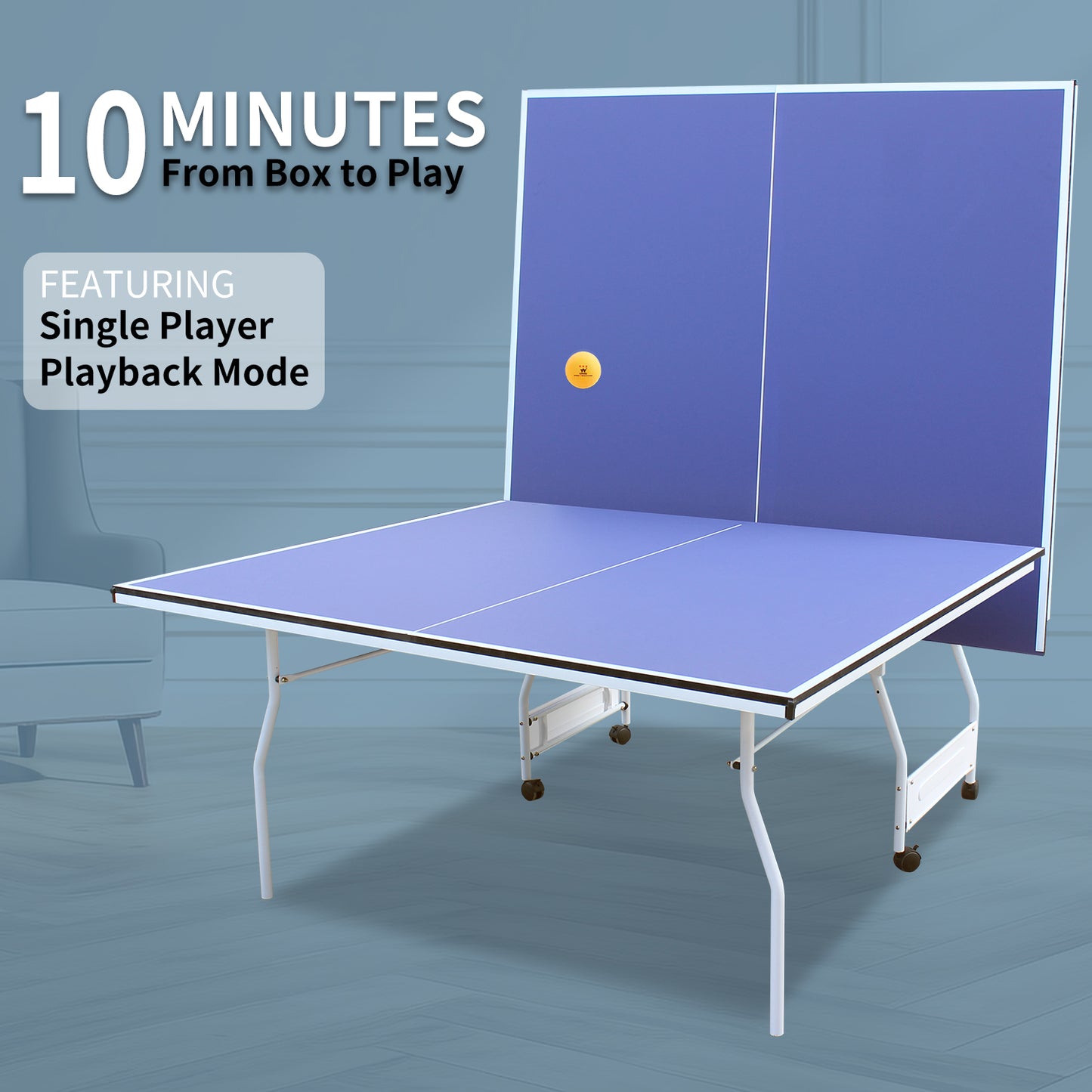 Portable Ping Pong Table Set: Fun for All Indoors!