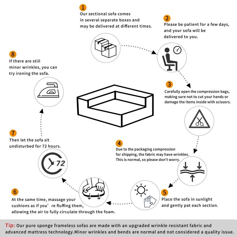 Cozy Chic 2-Piece Sofa Set with Pillows
