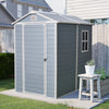 Outdoor Resin Storage Shed - Lockable and Ready for Your Yard!